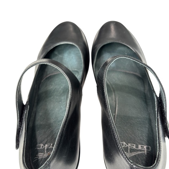 Dansko Bess Mary Jane Womens Comfort Shoe Size 38 US 7.5 / 8 Leather Black Pump - Picture 7 of 12